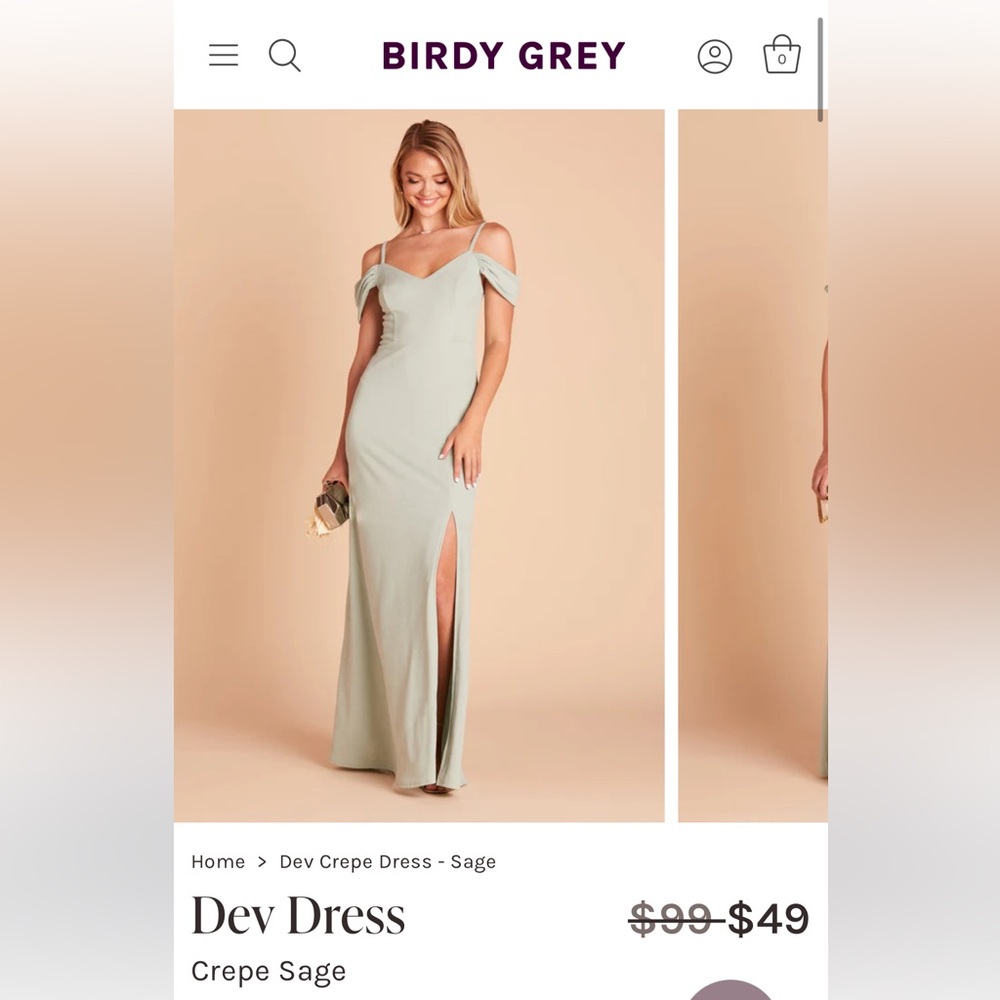 Birdy Grey Dev bridesmaid dress M brand new tags on!